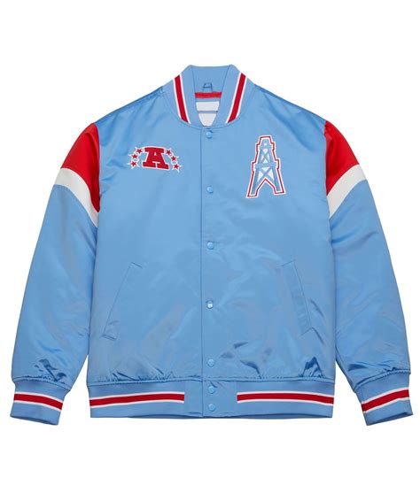 houston oilers replica jacket|houston oilers jacket men's.